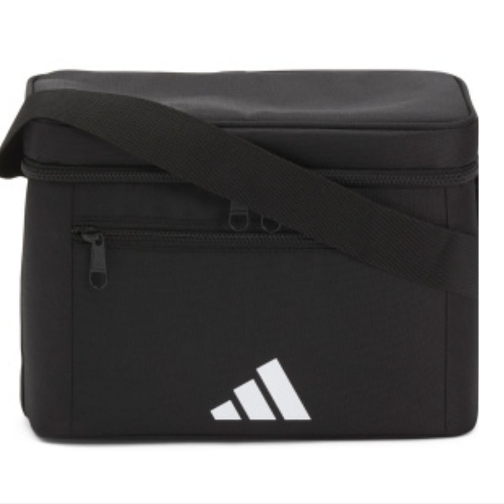 Adidas 12-Can Cooler Bag- Black/White
